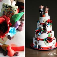 Card & Boardgame Weddingcake 