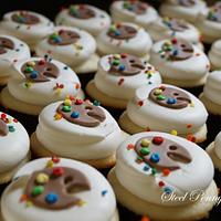 Paint palette cupcakes