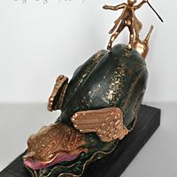 The Snail and The Angel - Dali in Sugar Collaboration