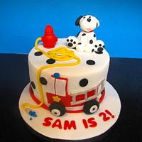 Fireman Cake