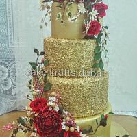 Golden Jubilee cake 