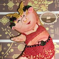 Chinese New Year 2019 ‘Dancing Pig’
