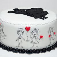 love story cake