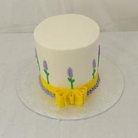 Lavender and Lemon Easter Cake