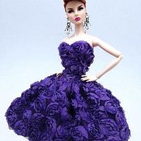 The 300 Purple Buds - Wedding Cakes Inspired By Fashion A Worldwide Collaboration