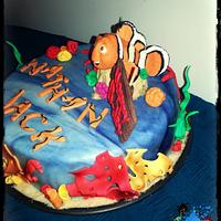 "Finding Nemo" birthday cake....