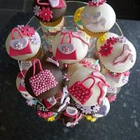 40th Birthday Cupcake Tower