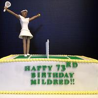 Tennis Enthusiast Cake