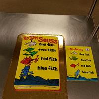 Dr. Seuss - Baby shower cake