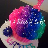 1st Birthday Giant Smash Cupcake 