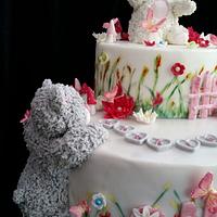 Little Bear Baby shower cake