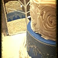 cake lace and ruffles