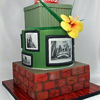 Marlows Tavern display cake