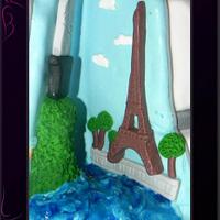 weeding cake france brazil 