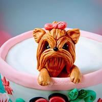 " Pup in a Cup " Cake