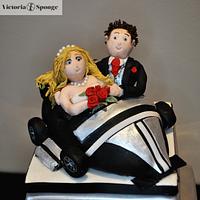 Formula 1 Wedding cake