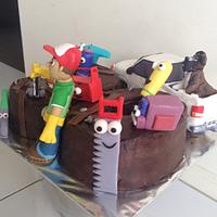 Handy Manny 30th birthday cake