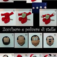 Christmas Baby Mickey Mouse with Tutorial