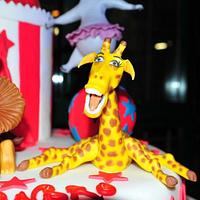 Madagascar 3 cake