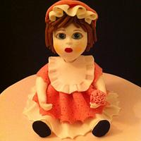 Porcelain Doll Birthday Cake
