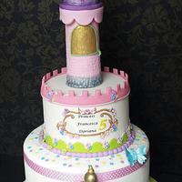 Princess Castle Cake