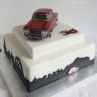 1963' FIAT 1300 Cake