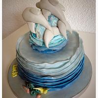 Dolphin Cake for Birthday
