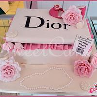 Wedding Gift, Dior Shoe Box Cake