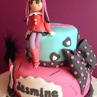 Monster High 2 tier Cake