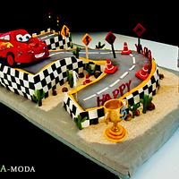 Mcqueen Lighting Car Cake