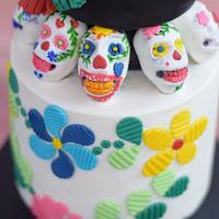 Day of the dead- Mexican wedding cake