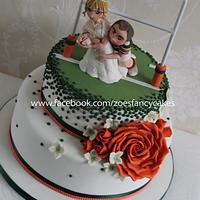 Rugby wedding cake Hunslet Hawks