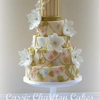 'Flora' wedding cake