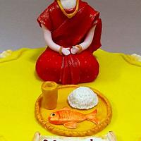 Annaprasan cake/1st Rice ceremony cake 