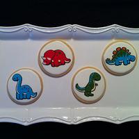 dinosaur cookies
