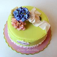 Hydrangea Cake