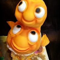 Finding Dory Tower Cake