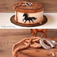 Horse cake..