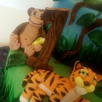 Animal Jungle Cake