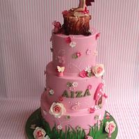 Woodland fairy Birthday cake