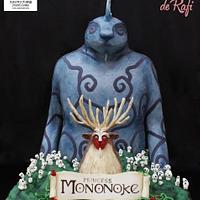 Princess Mononoke: Nightwalker/Spirit of the forest (Studio ghibli cake collaboration)
