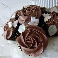 Chocolate Cupcake Bouquet