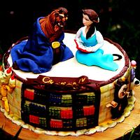 Beauty and The Beast cake