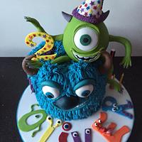 Monsters inc cake