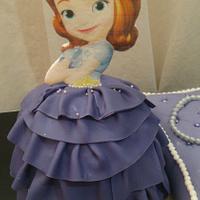 Princess sofia cake 