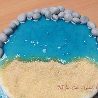 “Fior di fragola” cake and mini cake