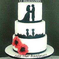 silhouette Cake silhouette Cake