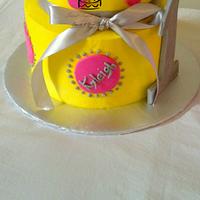 Little Princess 1st Birthday Cake