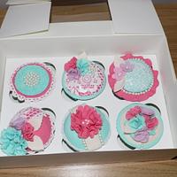 summer fun cupcakes