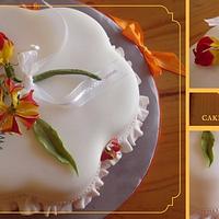 Flame Lilly - Wedding Cake